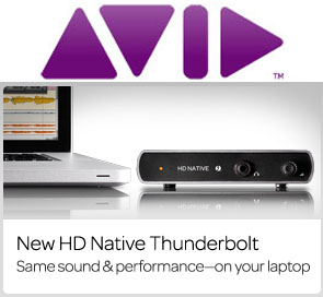 Avid Audio и RSPE Audio Solutions представили звуковой интерфейс Avid Thunderbolt HD | Native Interface 